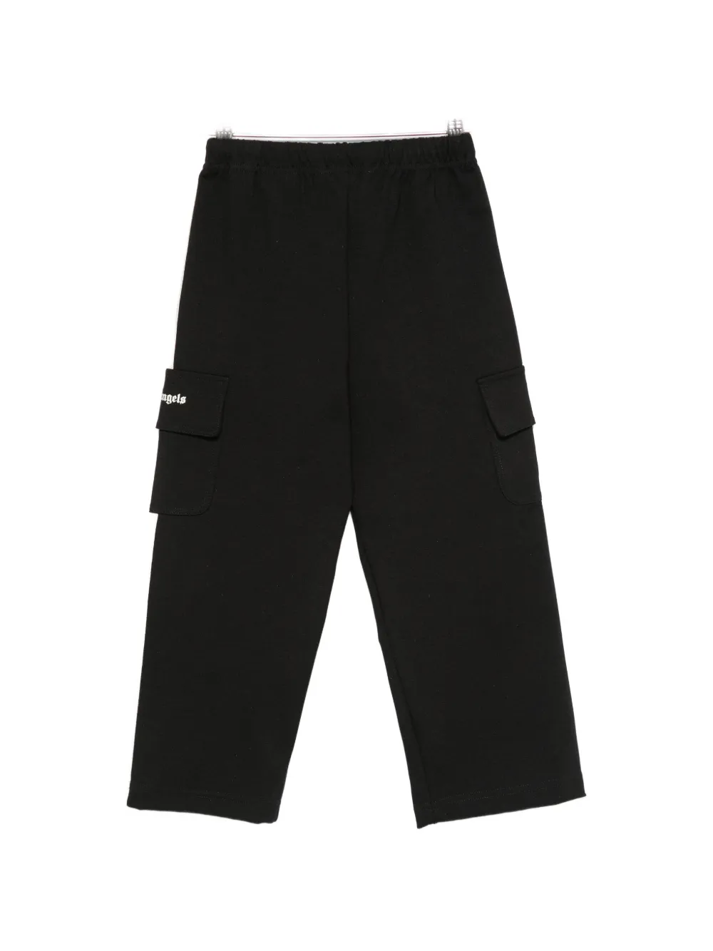 Palm Angels Kids Broek met zijstreep en logoprint Zwart
