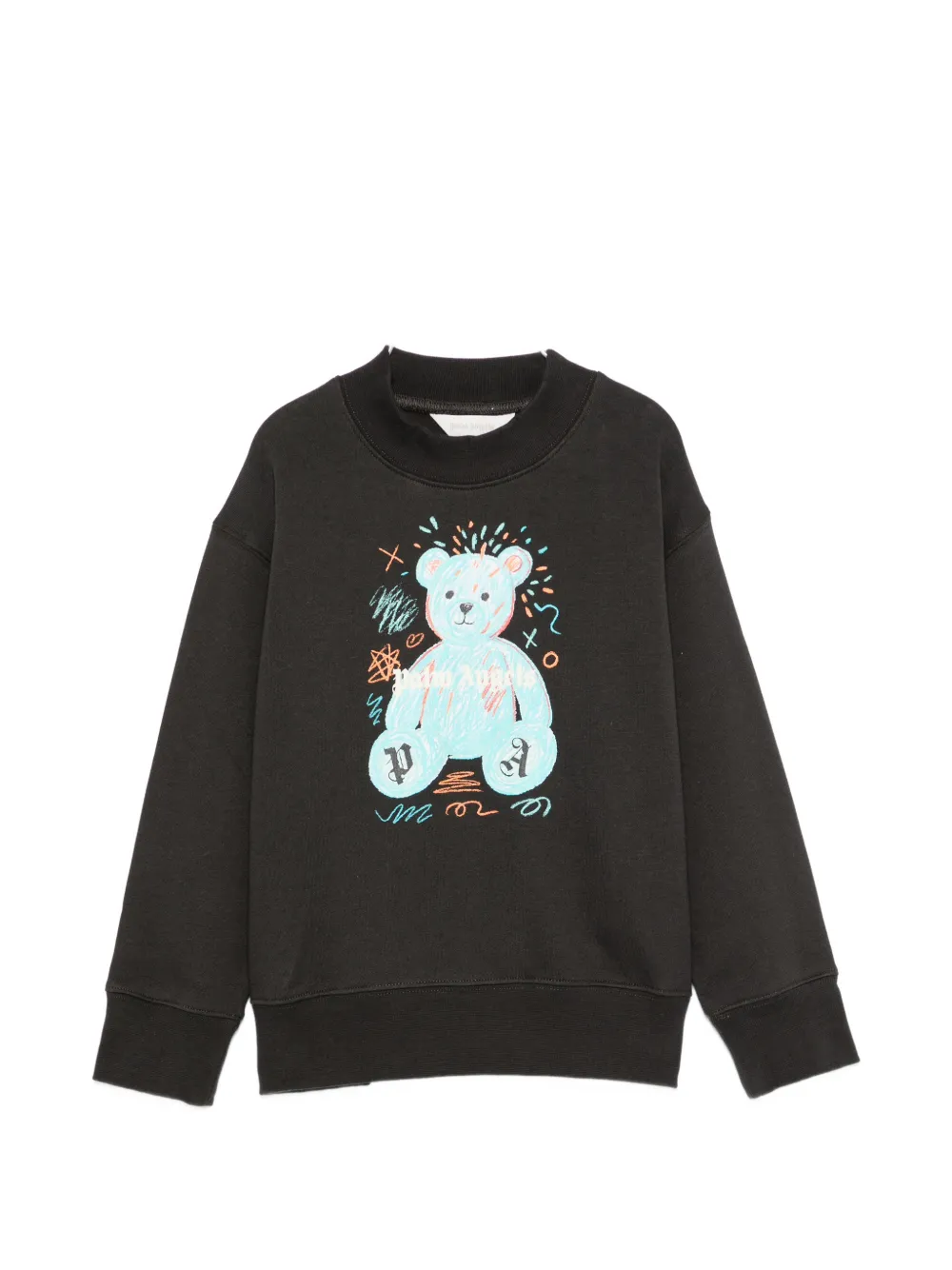 Palm Angels Kids long-sleeves hoodie - Nero