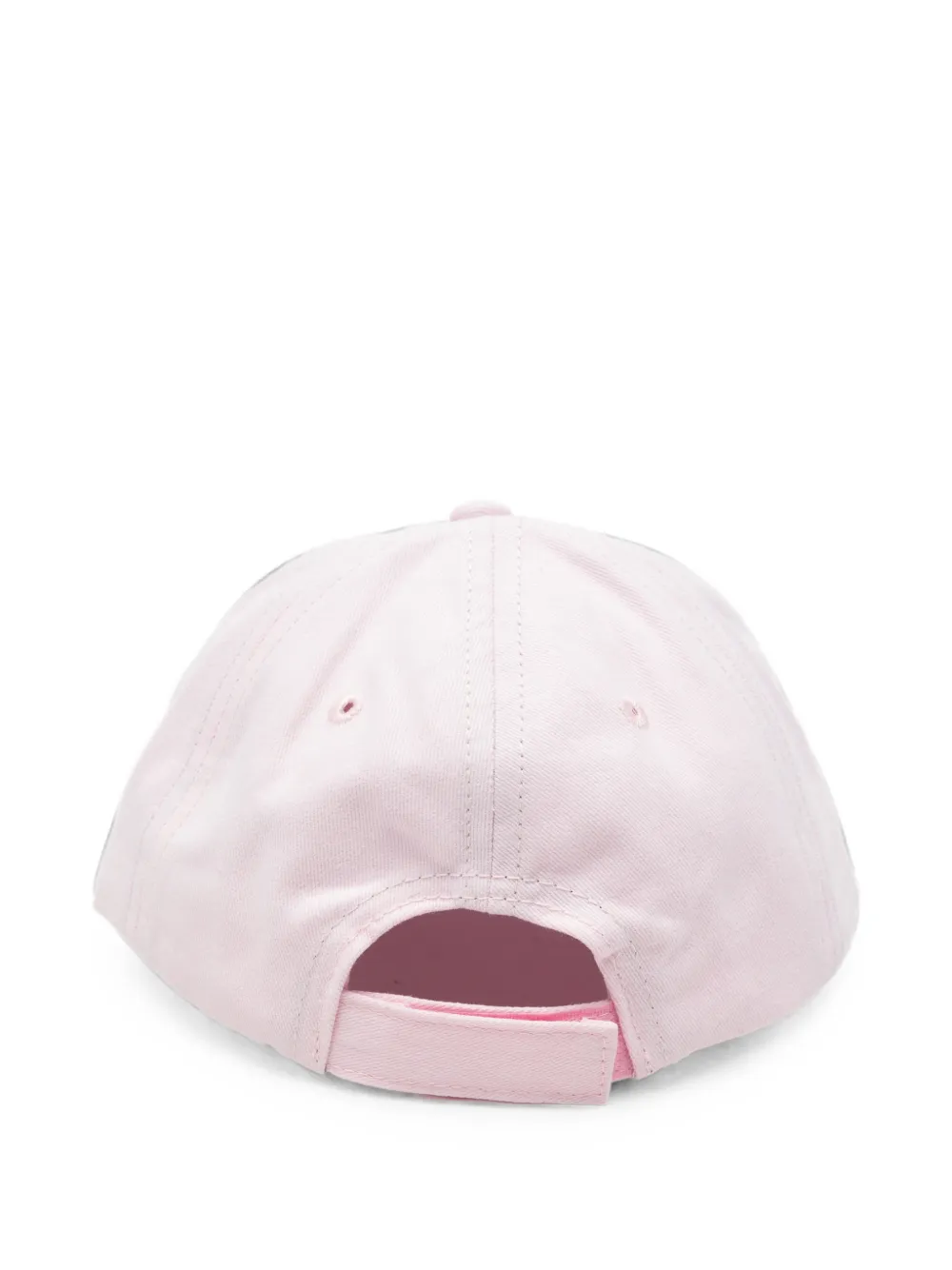 Palm Angels Kids Honkbalpet met geborduurd logo Roze