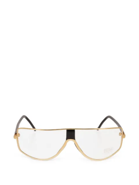 Gianfranco Ferré Pre-Owned GFF 19 geometric-frame glasses