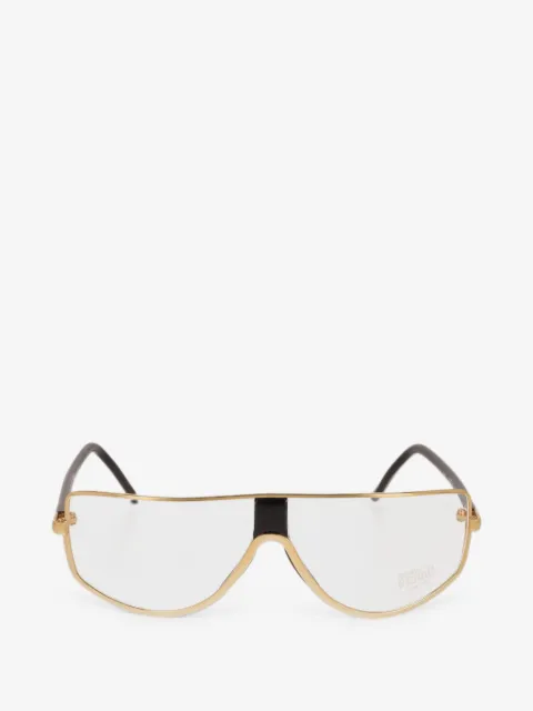 Gianfranco Ferré Pre-Owned GFF 19 geometric-frame glasses