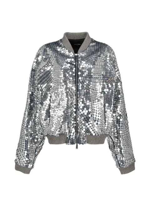 DSQUARED2 sequin-embellished bomber jacket