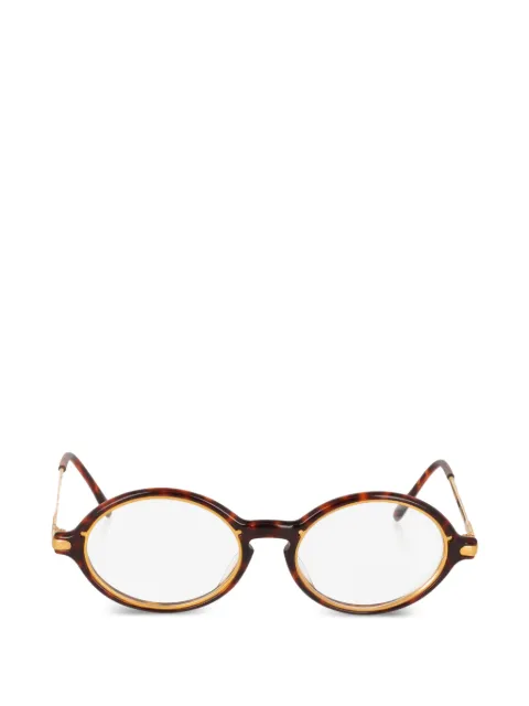 Concert oval-frame glasses