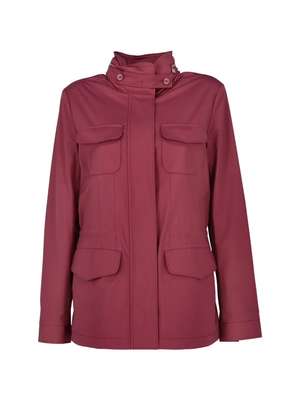 Pre-owned Loro Piana Traveller High-neck Jacket In Red