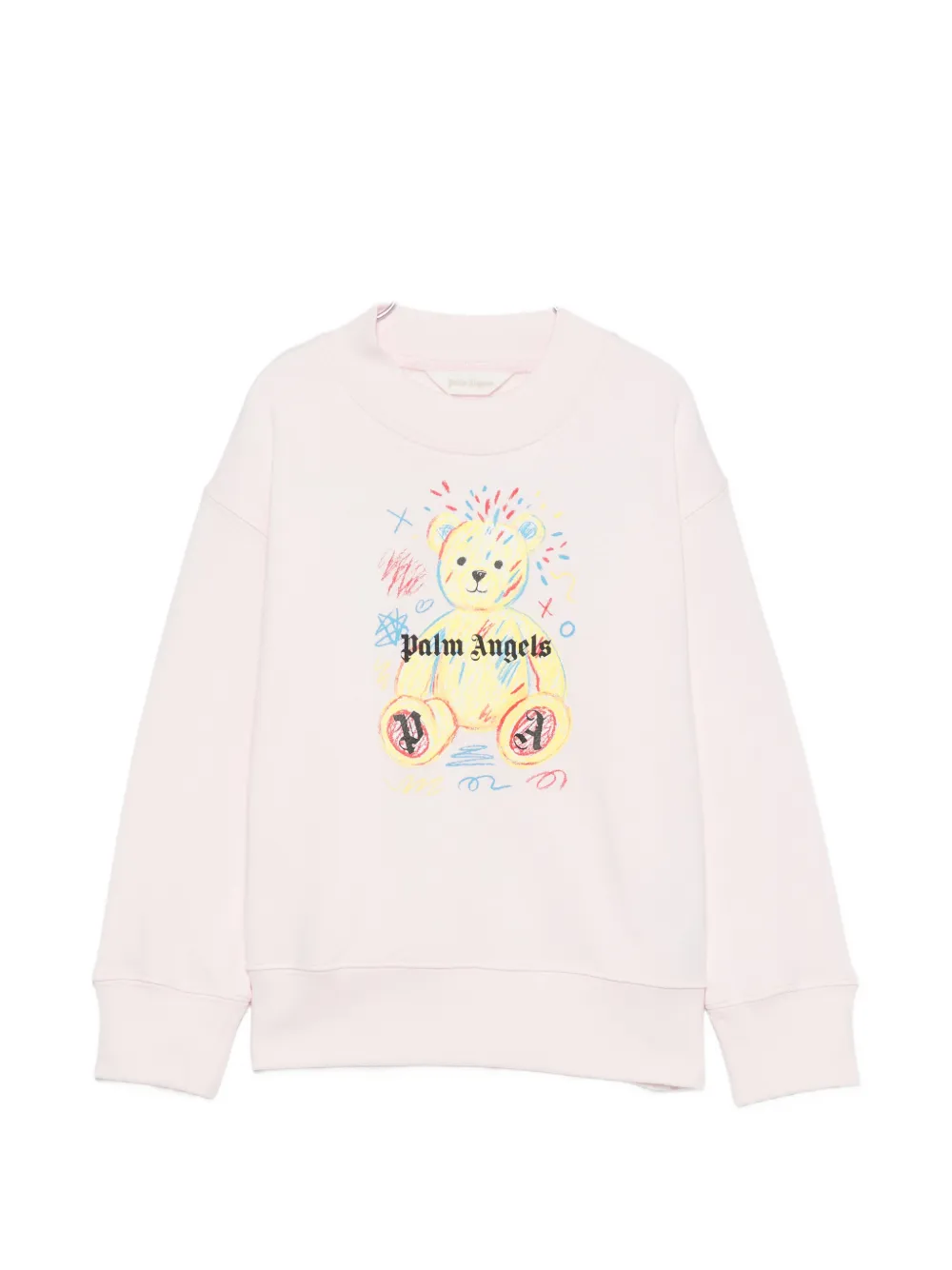 Palm Angels Kids long-sleeves sweatshirt - Rosa