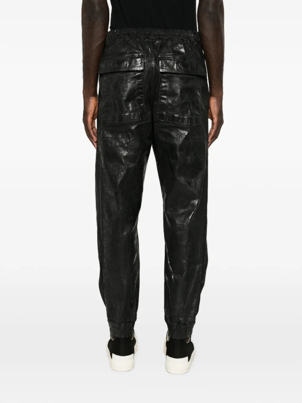 Rick Owens DRKSHDW Moto broek met ritssluiting Zwart