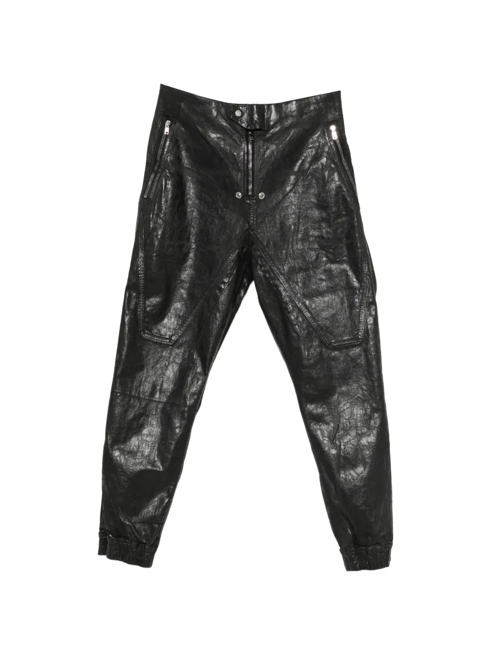 Rick Owens DRKSHDW Pantaloni Moto con zip - Nero
