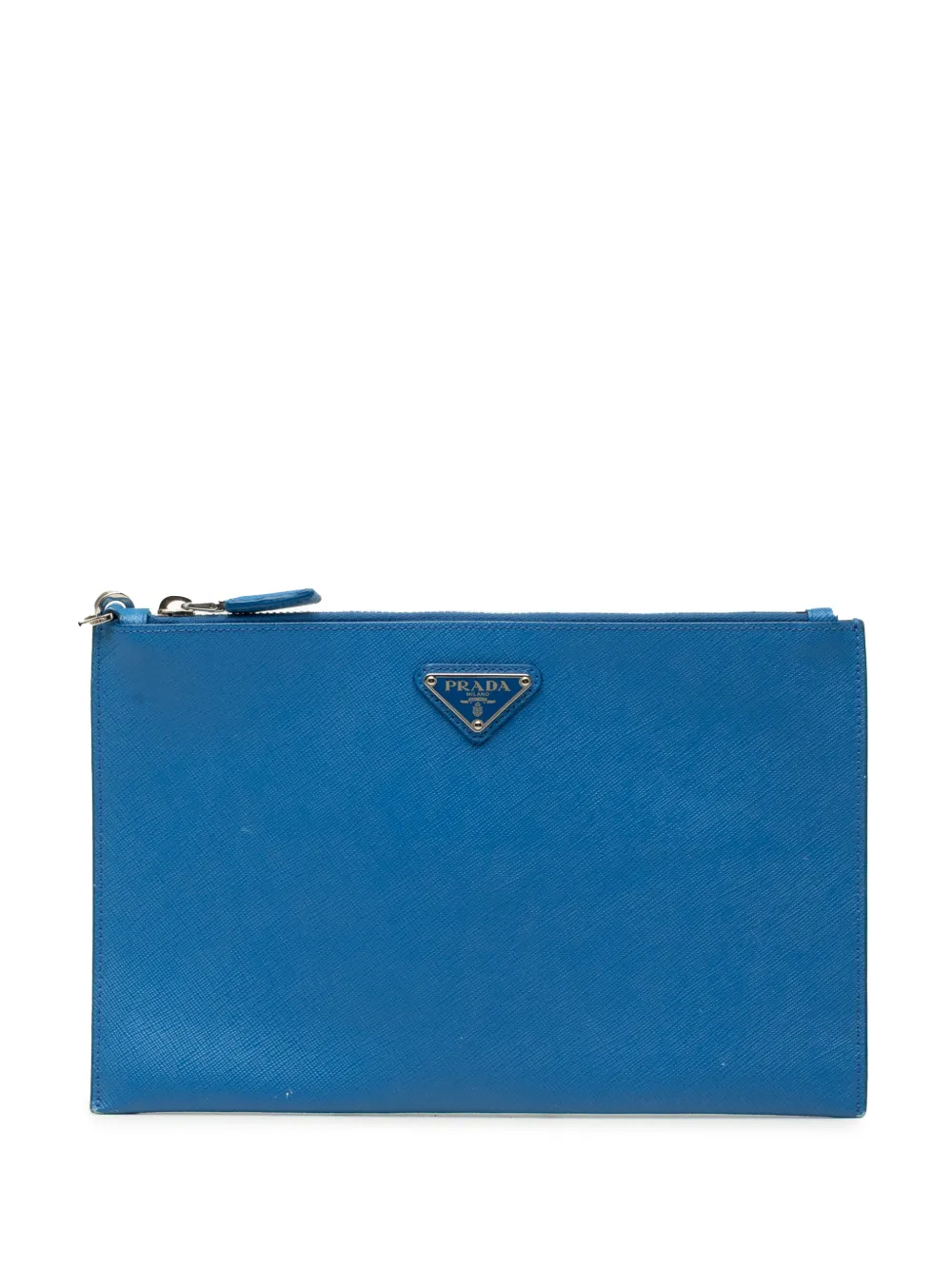 Prada Pre-Owned 2000-2013 Saffiano Wristlet clutch bag - Blau