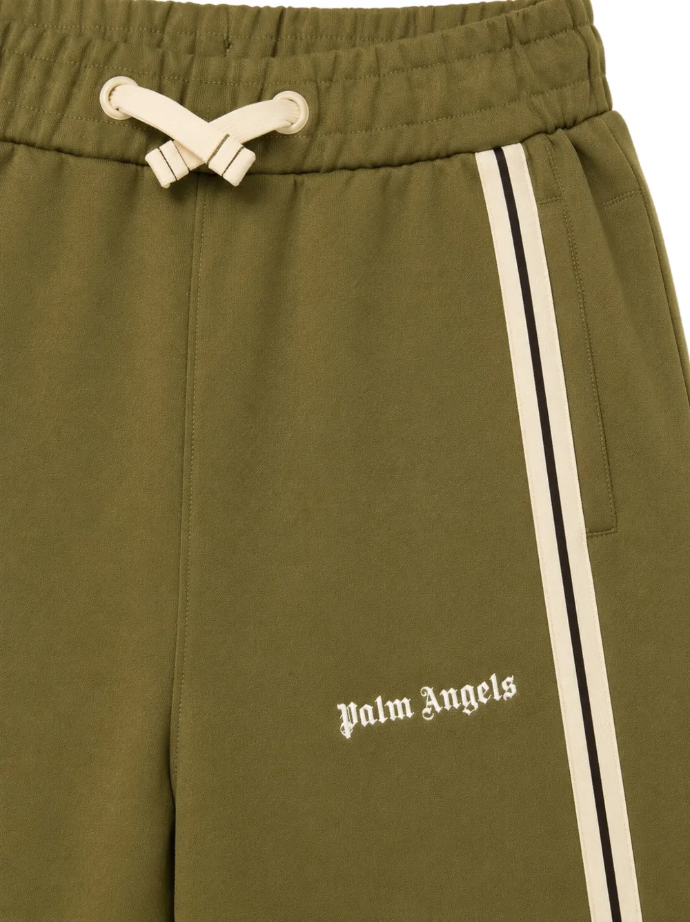 Palm Angels Kids Trainingsbroek met logoprint Groen