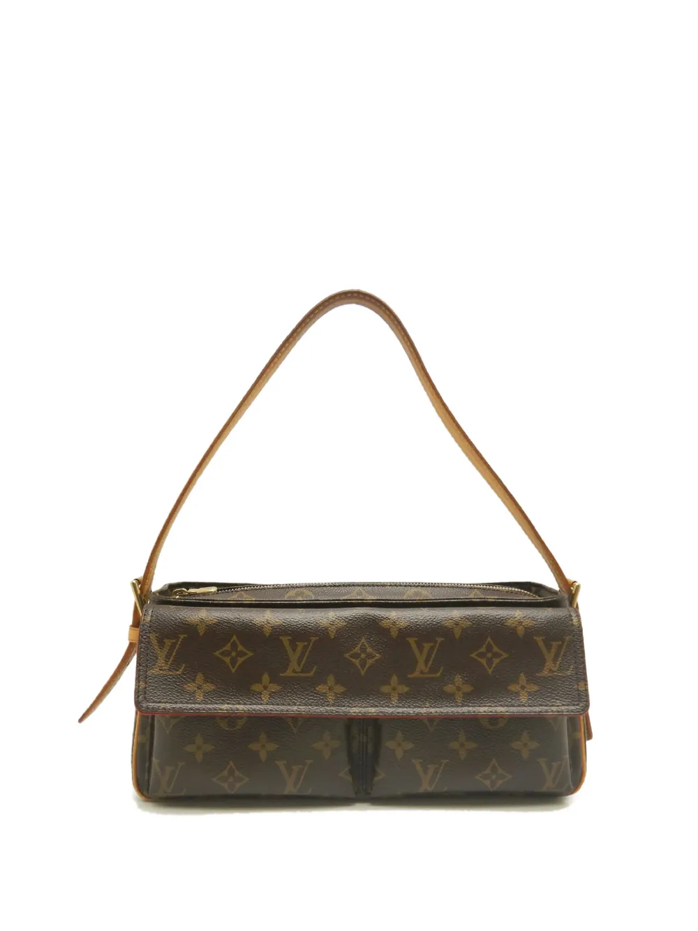 Louis Vuitton Pre-Owned 2004 Monogram Viva Cite MM shoulder bag - Braun