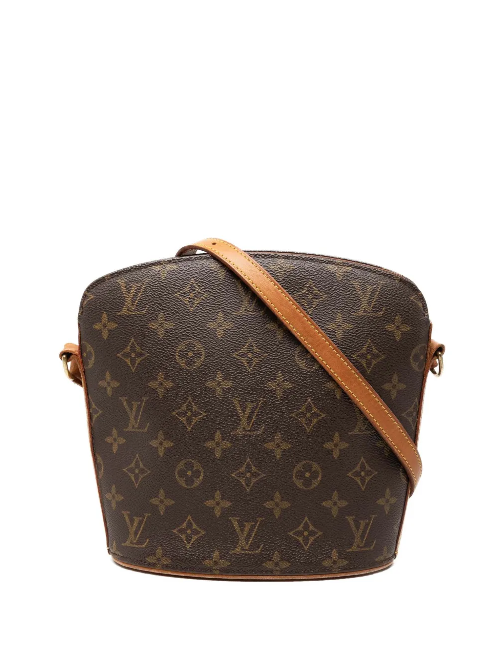 Louis Vuitton Pre-Owned 2003 Monogram Drouot crossbody bag - Braun