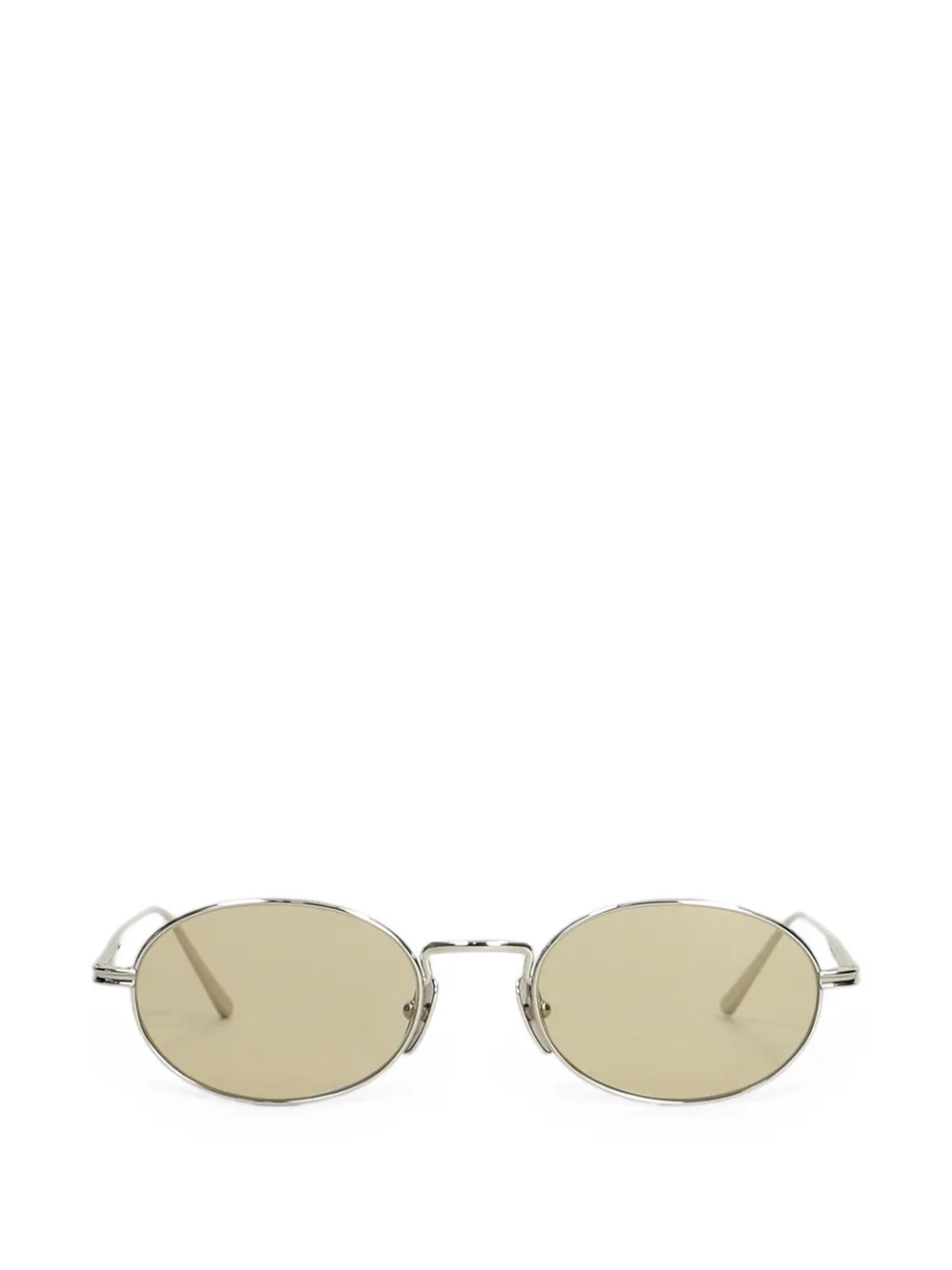Chimi oval-frame sunglasses | Silver | Image 1