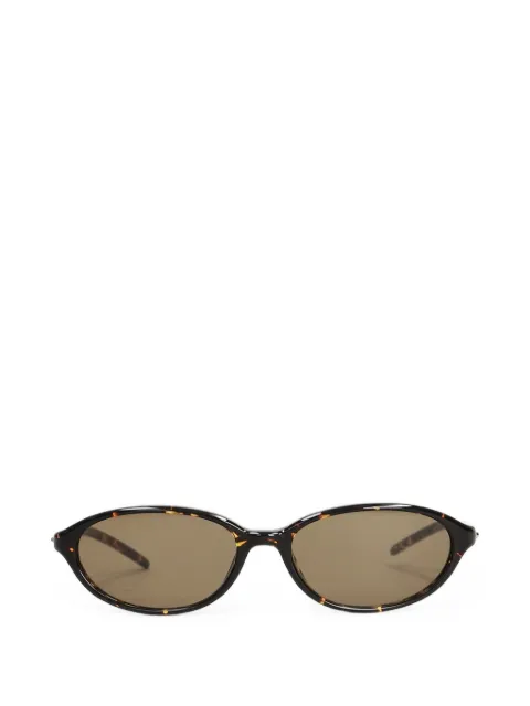 Chimi Ellipse tortoiseshell-effect oval-frame sunglasses