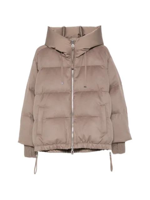 Duno quilted hooded jacket