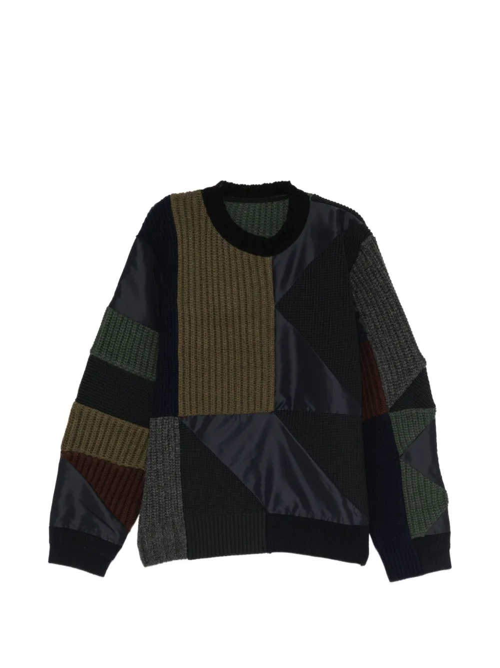 sacai x A.P.C. Maglione trapuntato - Blu