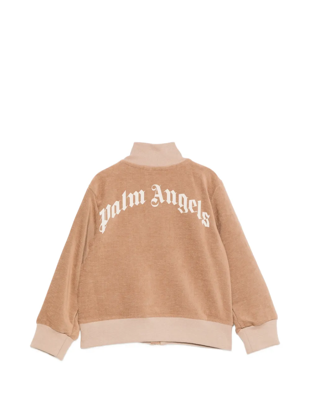 Palm Angels Kids Trainingsjack met logoprint Beige