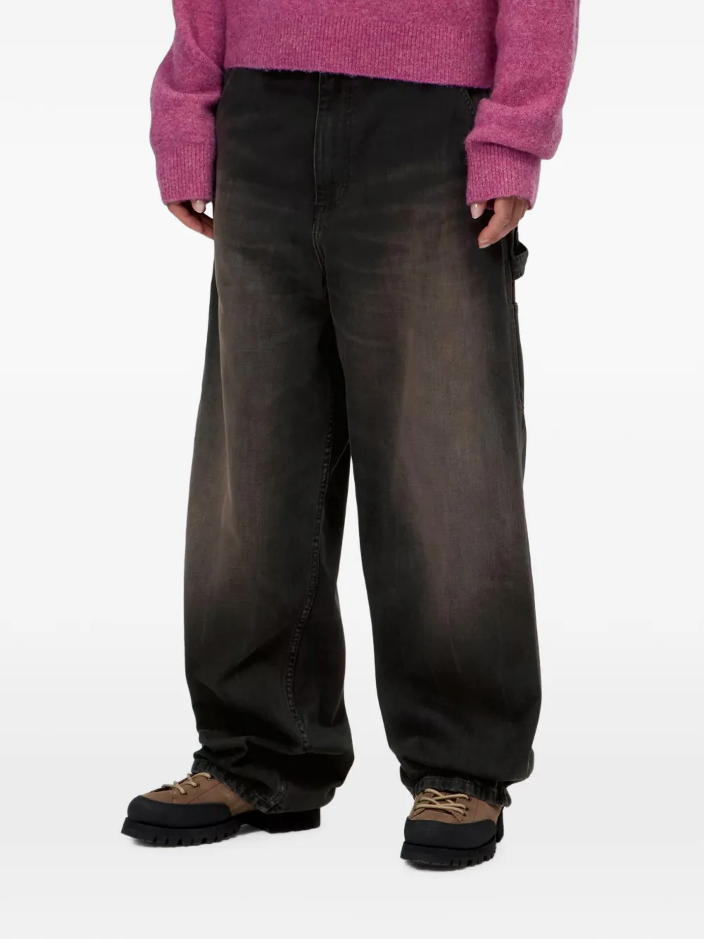 Carhartt WIP Brandon Single Knee broek Zwart