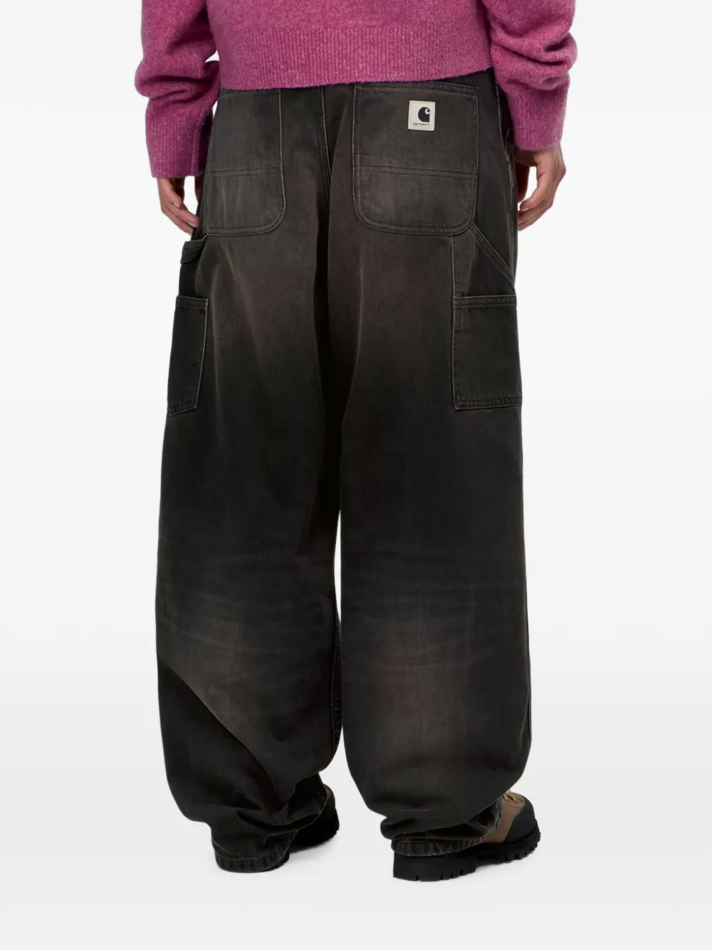 Carhartt WIP Brandon Single Knee broek Zwart