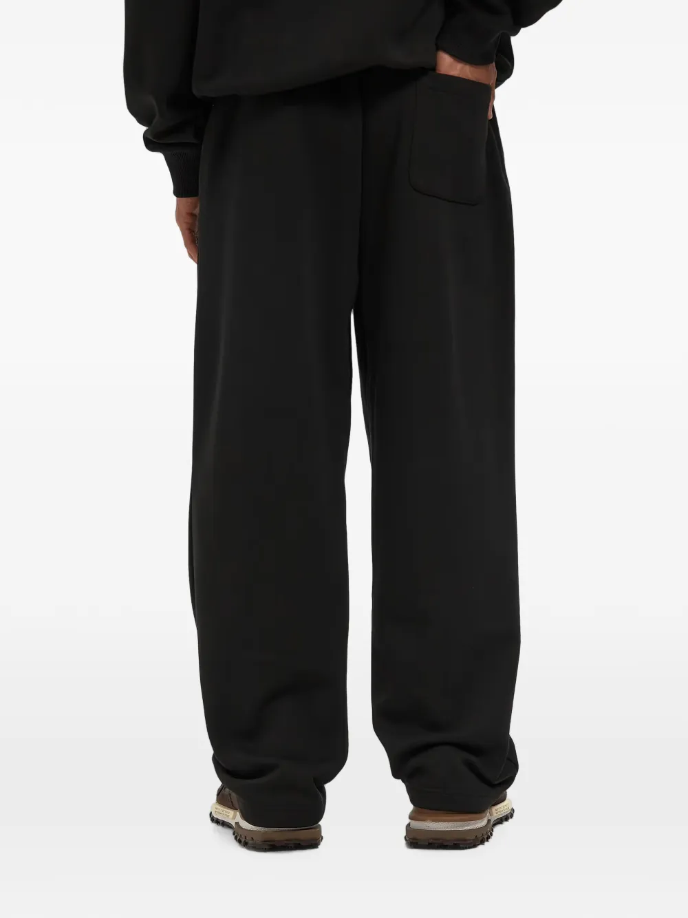 Lacoste Trainingsbroek met logopatch Zwart