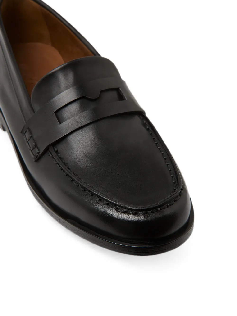 Marsèll Mocasso leren loafers Zwart