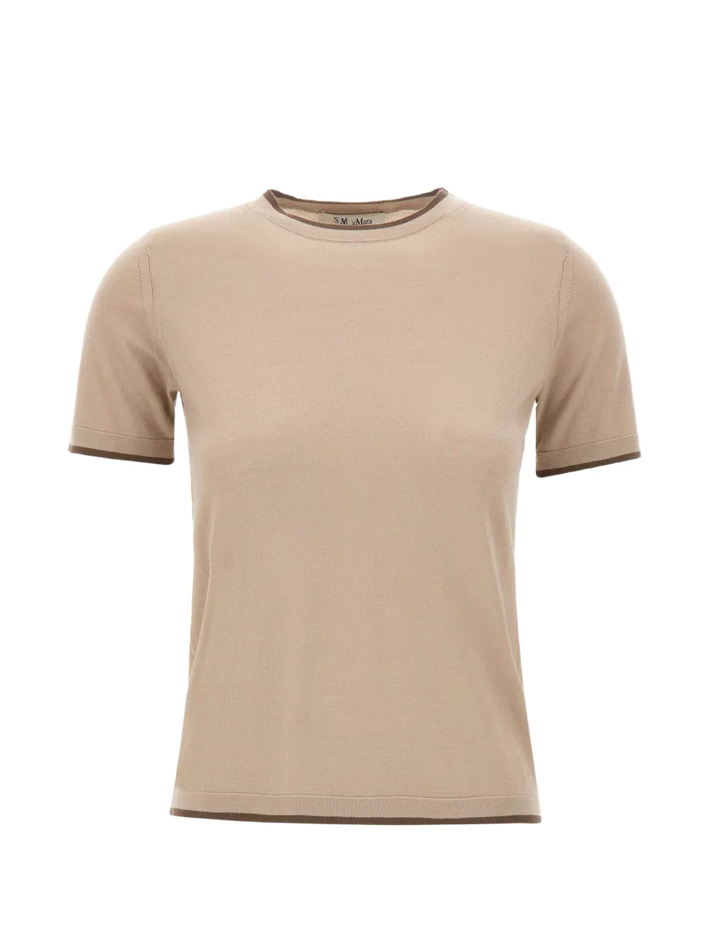 'S Max Mara ribbed-trim wool sweater - Toni neutri