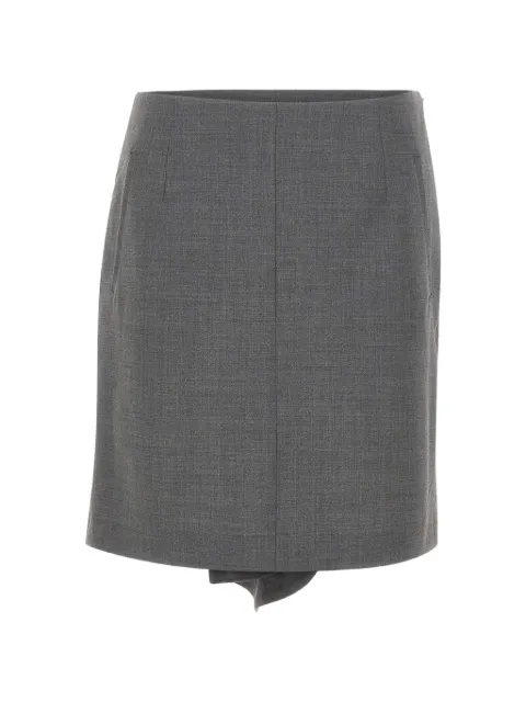 The Garment Grand Slip asymmetric-hem mini skirt