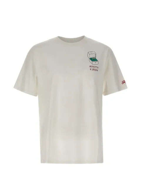 MC2 Saint Barth camiseta Aspetta de algodón con bordado Spera