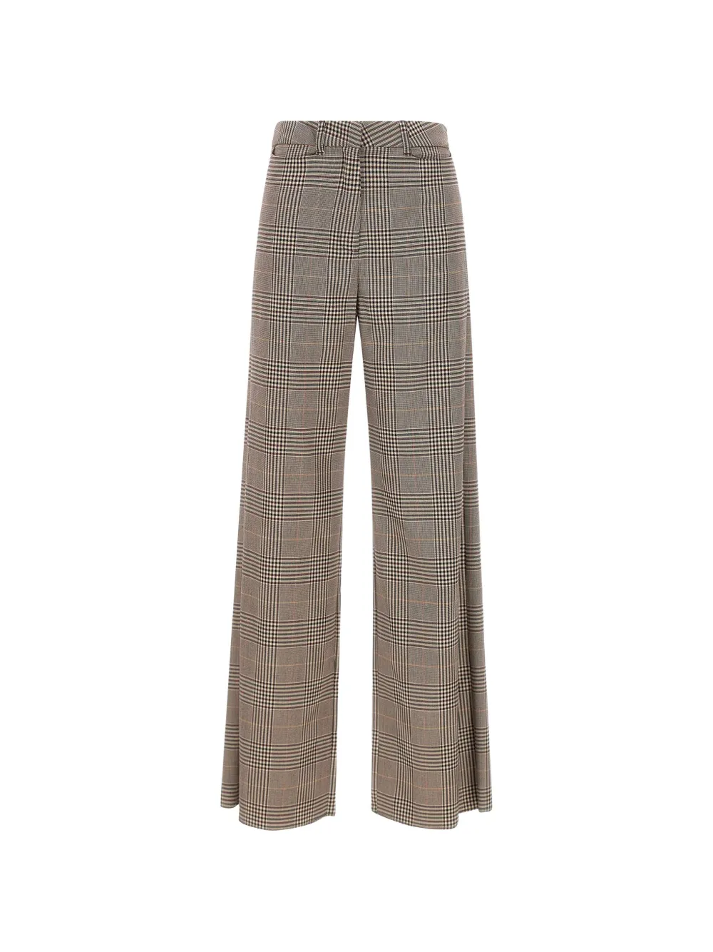 Marella check-pattern trousers