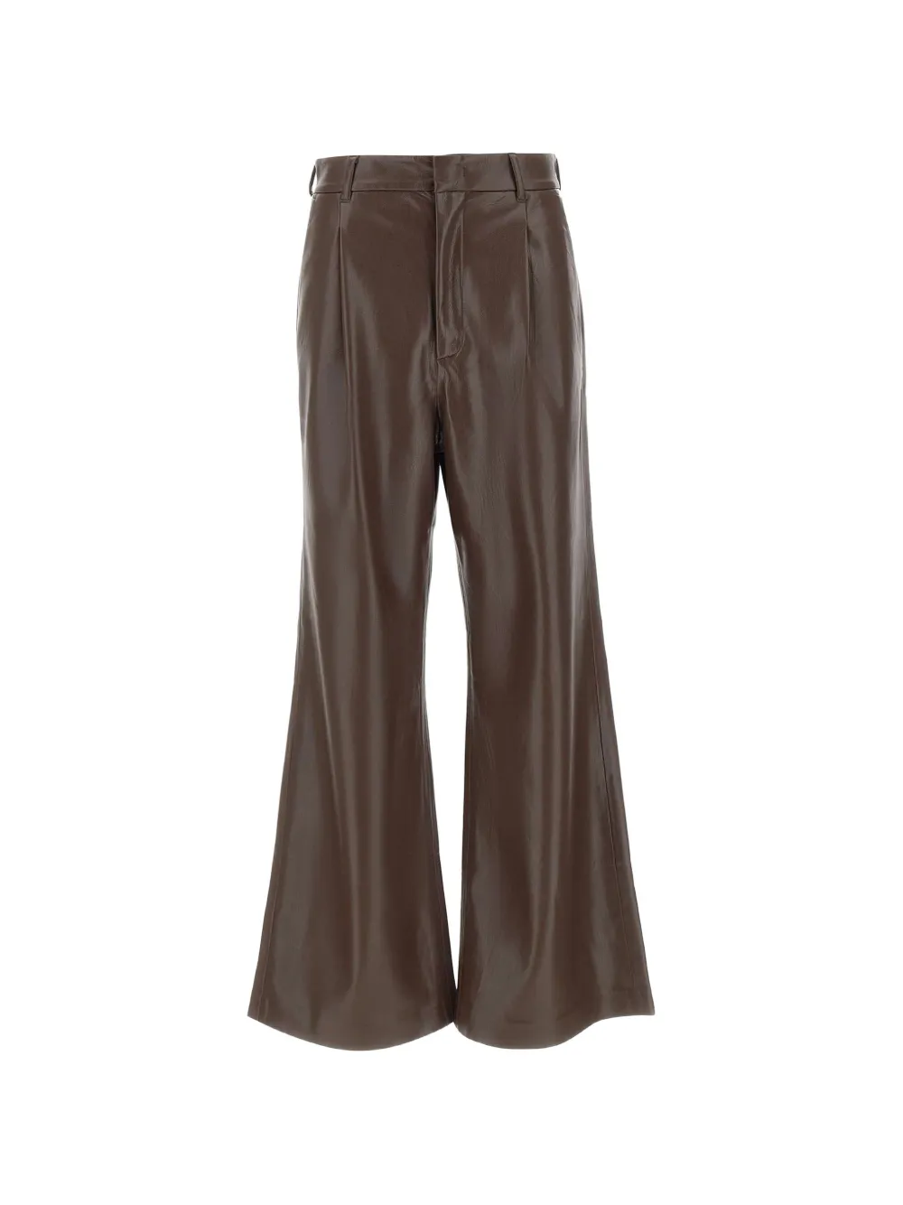 THE ANDAMANE Sasha flared trousers - Braun