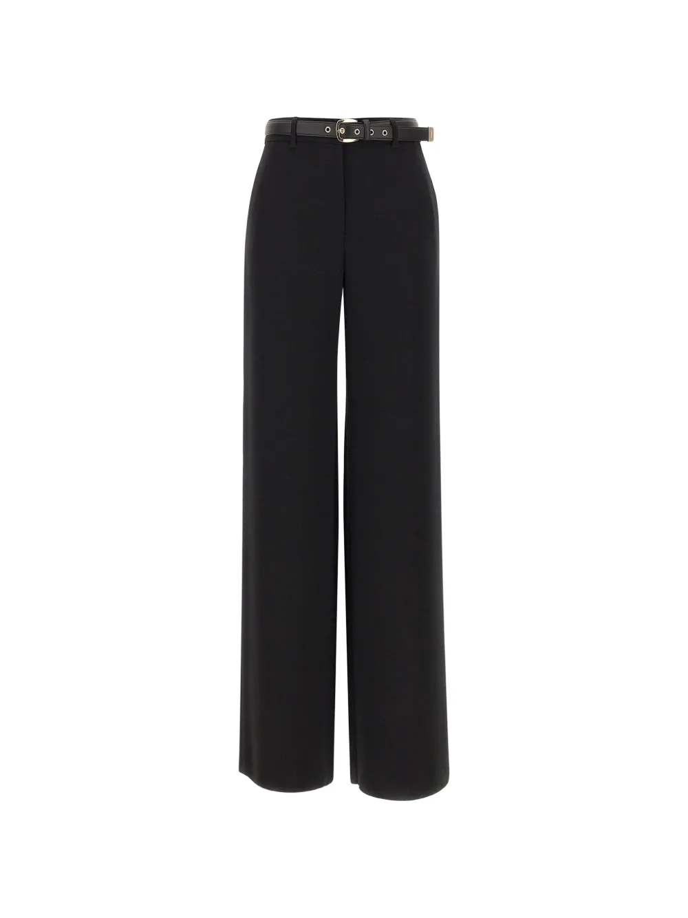 Max Mara belted wide-leg trousers - Schwarz