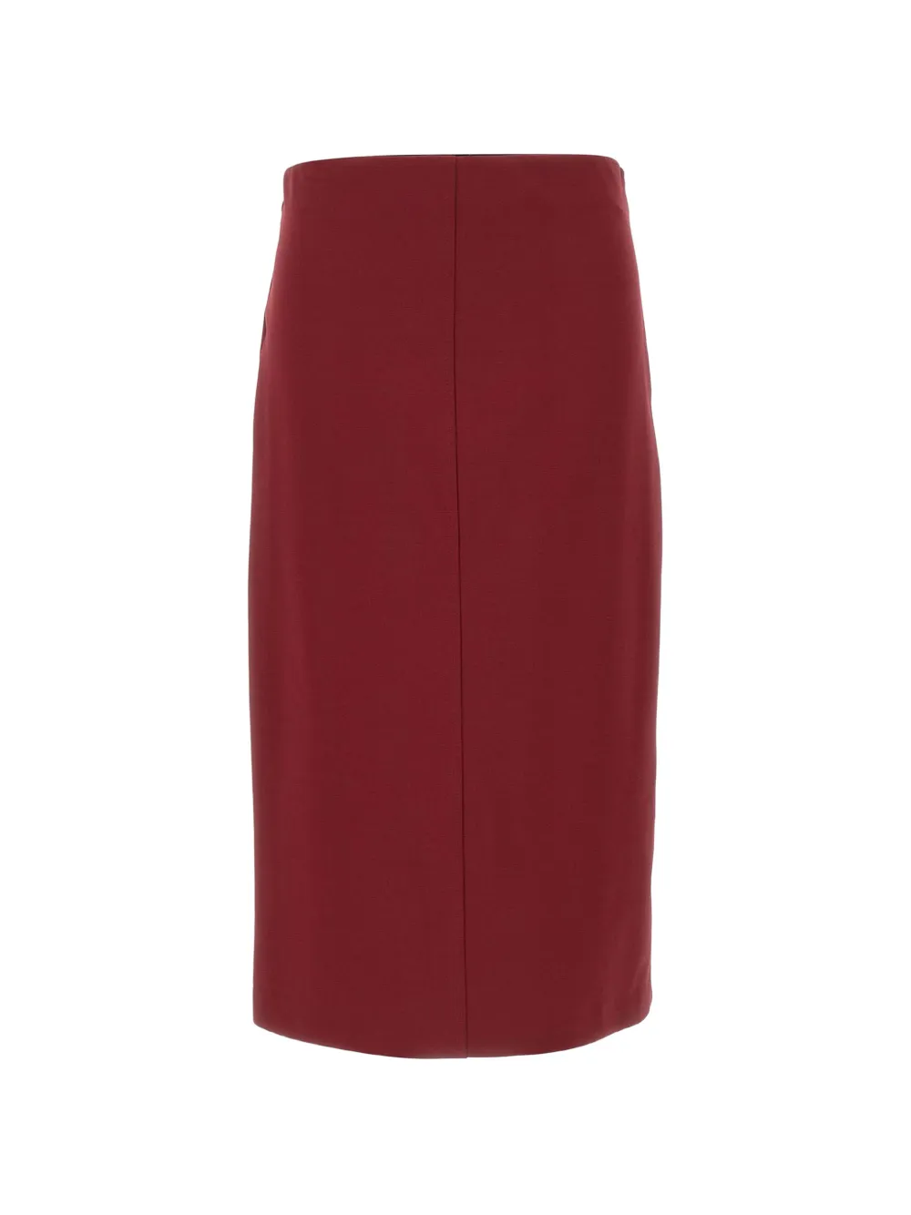 ELENA MIRÒ rear-slit midi skirt