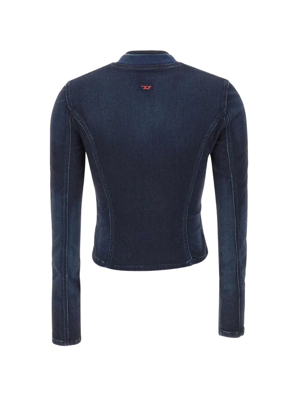 Diesel JoggJeans cropped jack Blauw