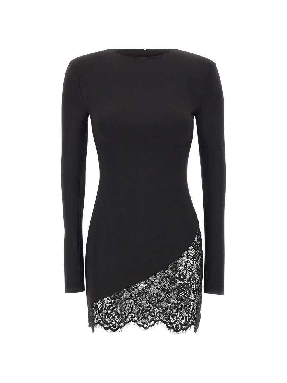 TWENTY FOURHAITCH lace-insert mini dress