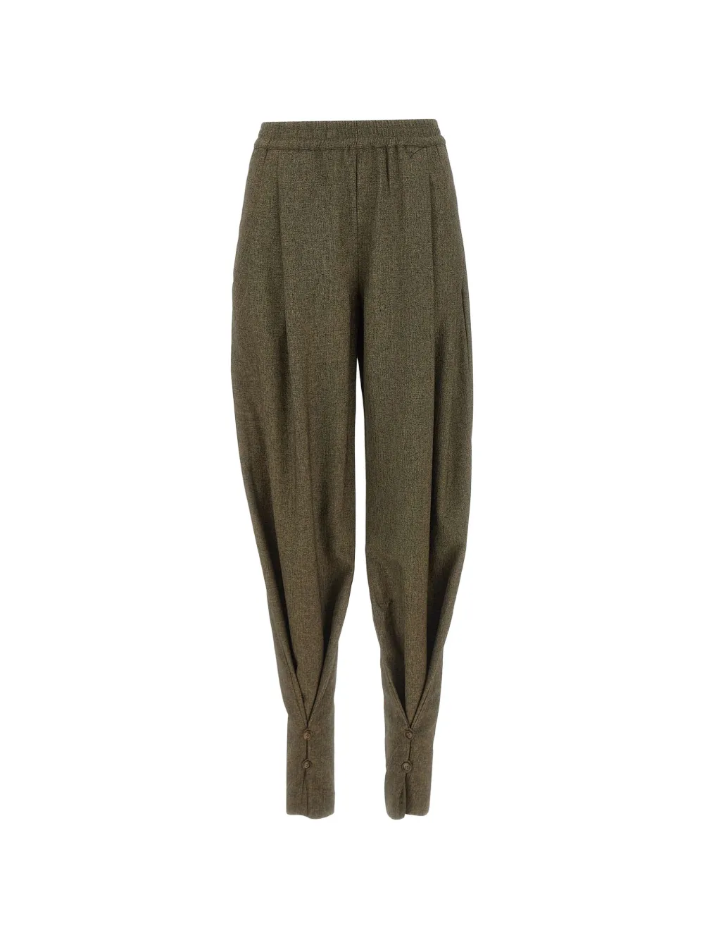 THE ANDAMANE Renee pleated trousers - Marrone