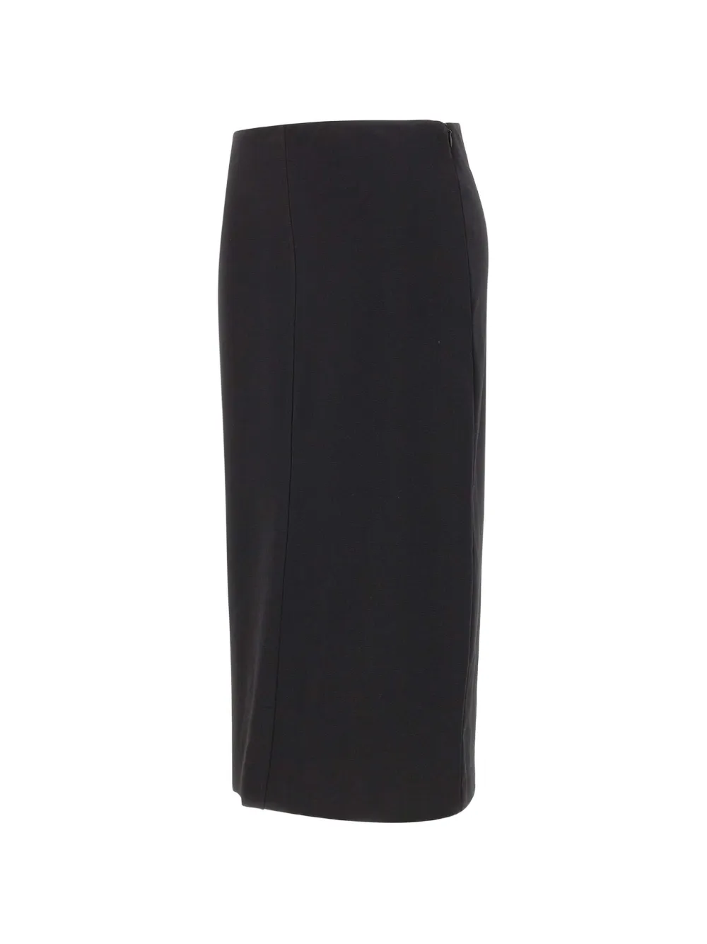ELENA MIRÒ back-slit midi skirt