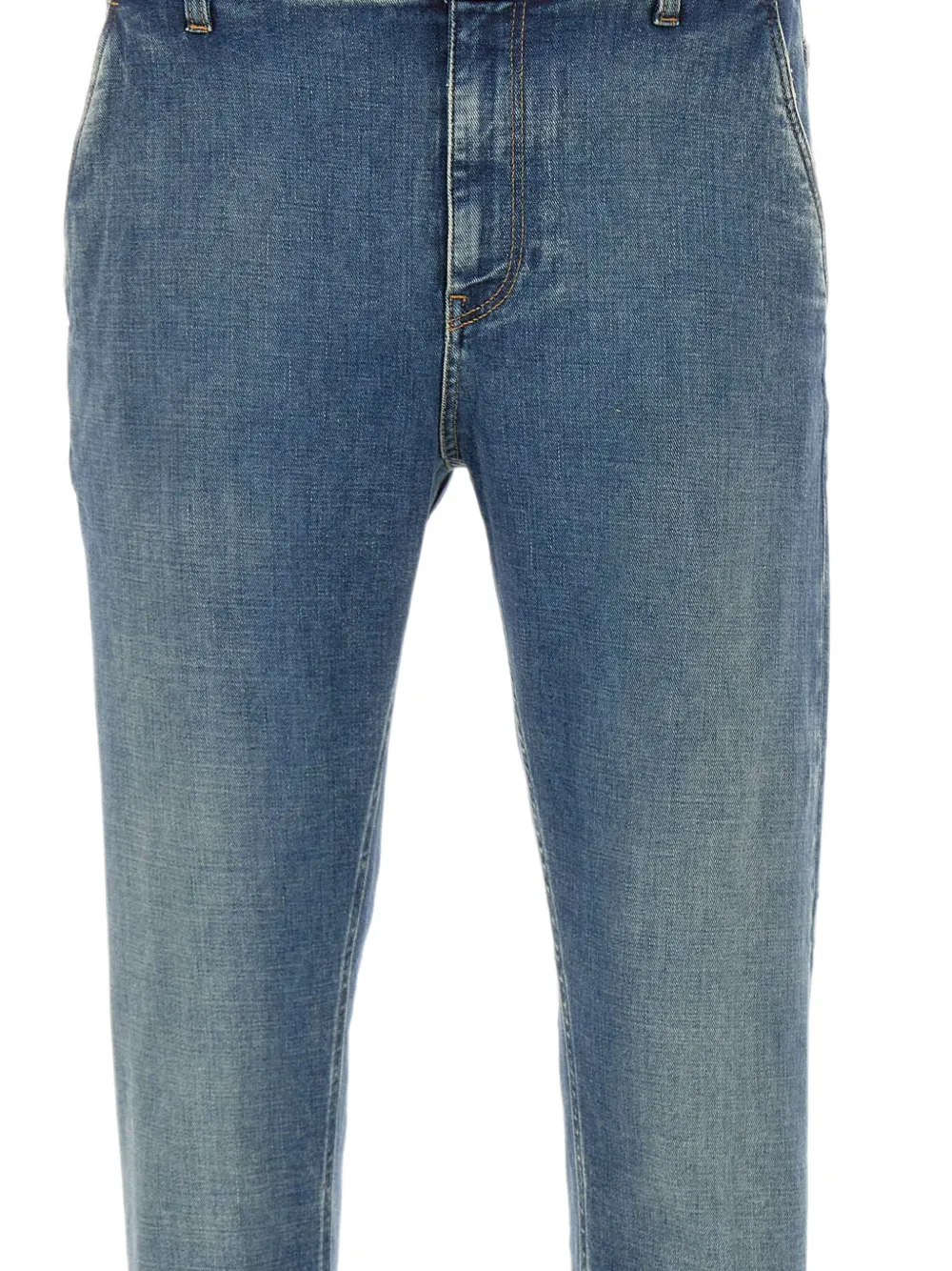 PT Torino Indie jeans met toelopende pijpen Blauw