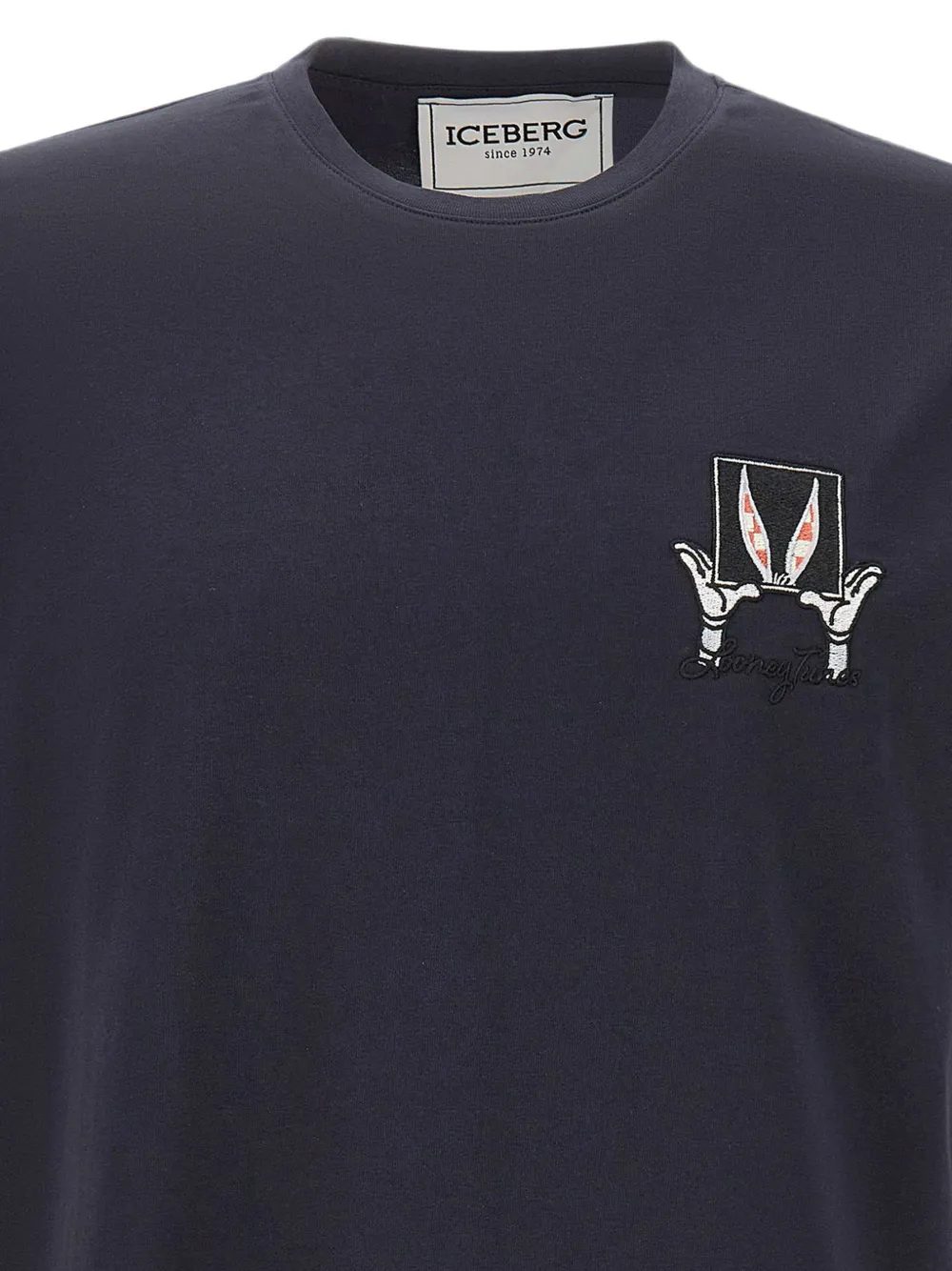 Iceberg Looney Tunes T-shirt met borduurwerk Zwart