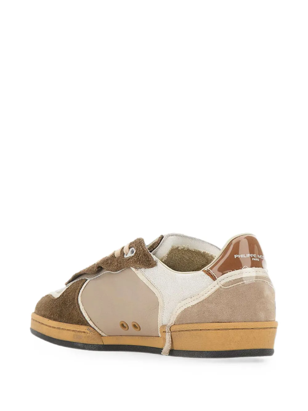 Philippe Model Paris Pgal logo-patch sneakers Beige