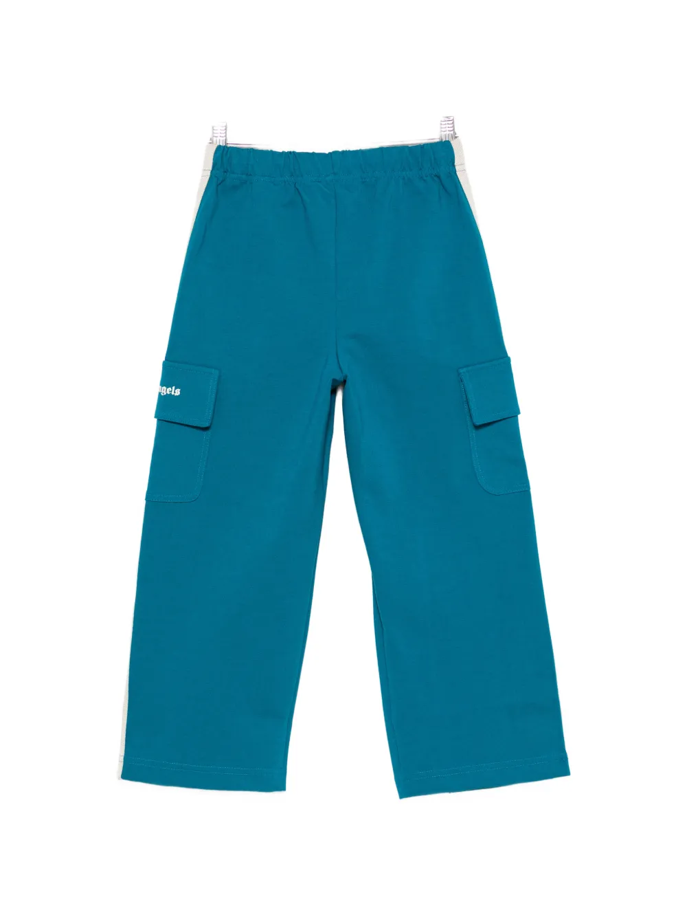 Palm Angels Kids Broek met zijstreep Blauw