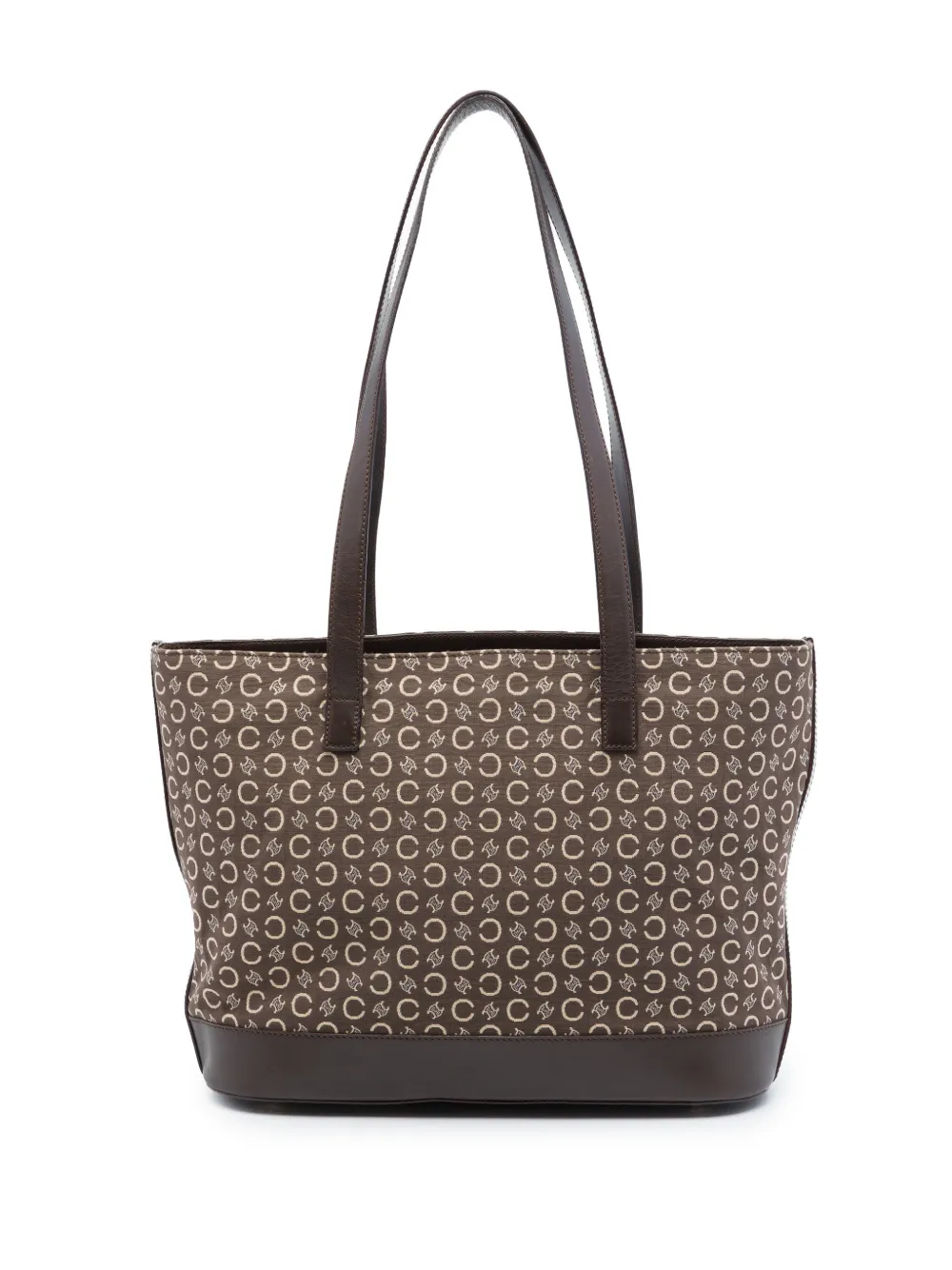 Celine Pre-Owned 20th Century C Macadam Canvas tote bag - Braun