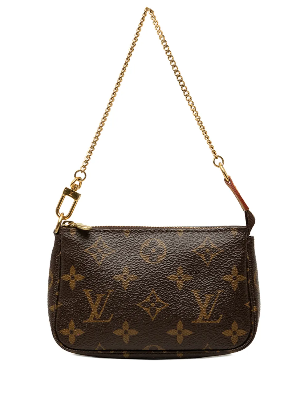 Louis Vuitton Pre-Owned 2014 Monogram Mini Pochette Accessoires handbag - Marrone