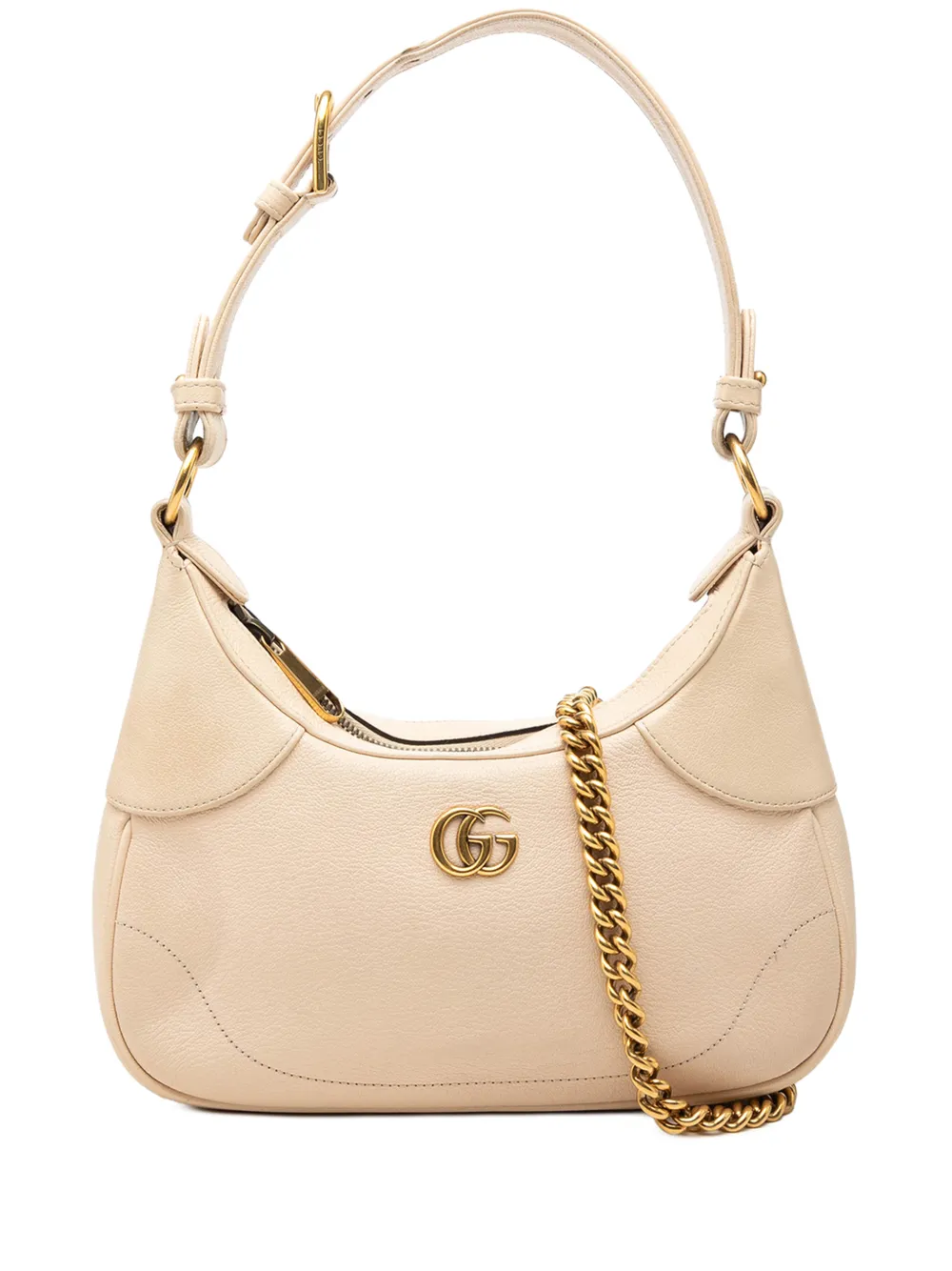 Gucci Pre-Owned 2016-2026 Small Goatskin Aphrodite satchel - Marrone