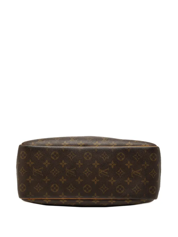 Louis Vuitton Pre-Owned 1998 Monogram Deauville Handbag | Brown