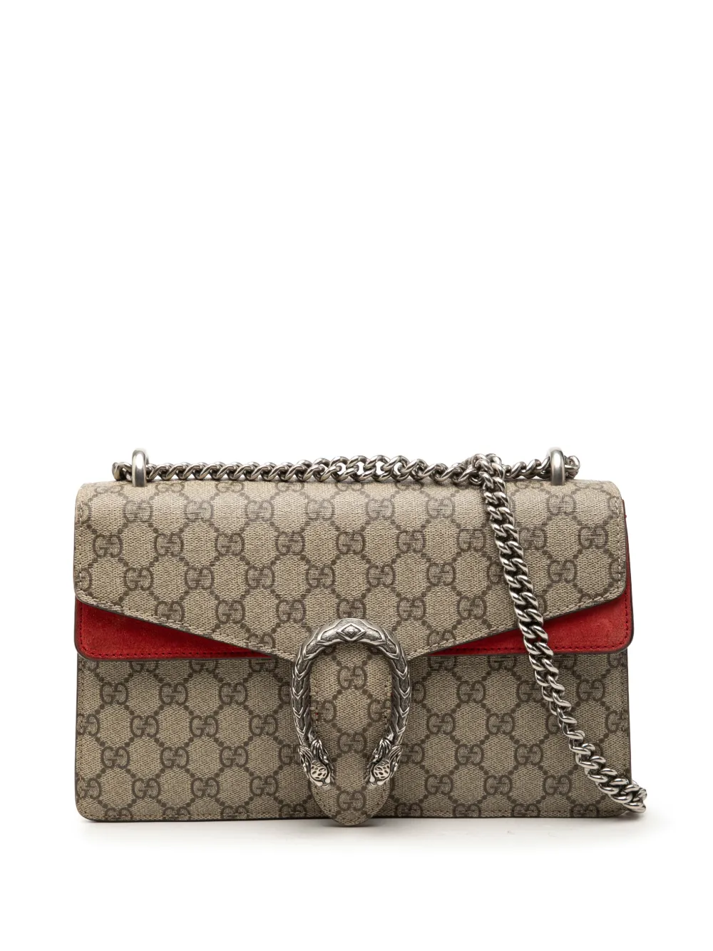 Gucci Pre-Owned 2016-2026 Medium GG Supreme Dionysus shoulder bag - Toni neutri
