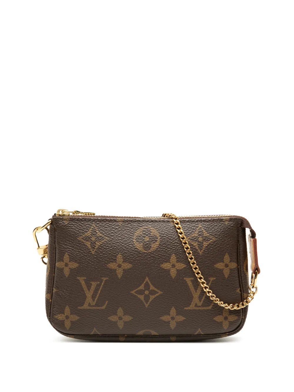 Louis Vuitton Pre-Owned 2014 Monogram Mini Pochette Accessoires handbag - Marrone