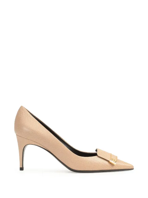Sergio Rossi Sr Evolv lizard-effect pumps