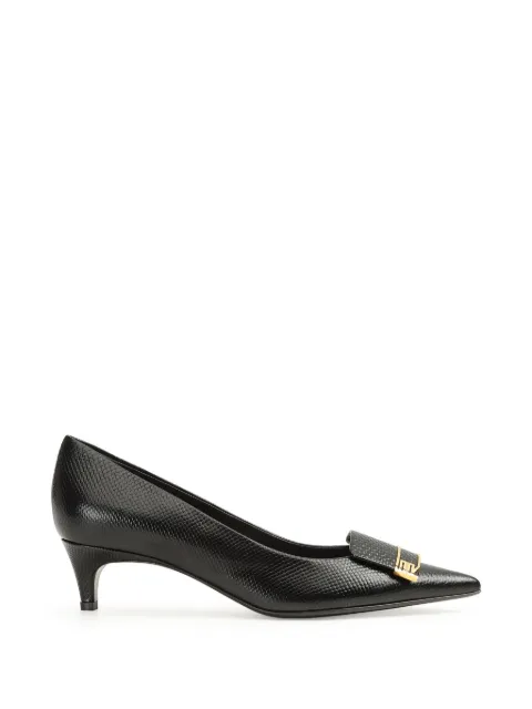 Sergio Rossi Sr Evolv lizard-effect pumps
