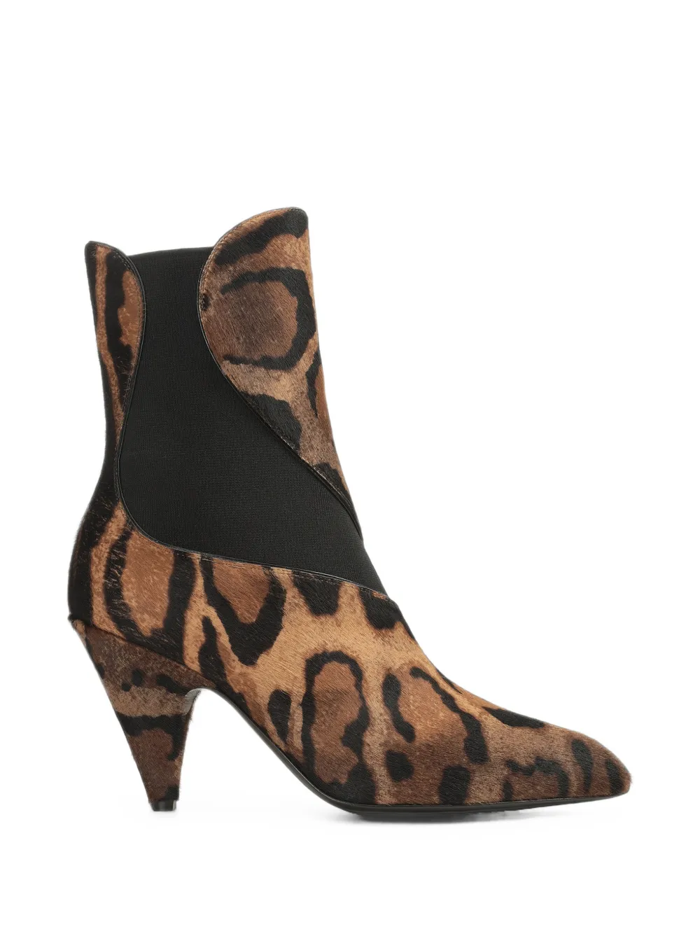 Sergio Rossi Tensile leopard-print ankle boots - Marron Sergio Rossi Tensile leopard-print ankle boots - Marron