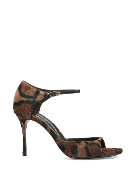 Sergio Rossi Godiva leopard-print heeled pumps