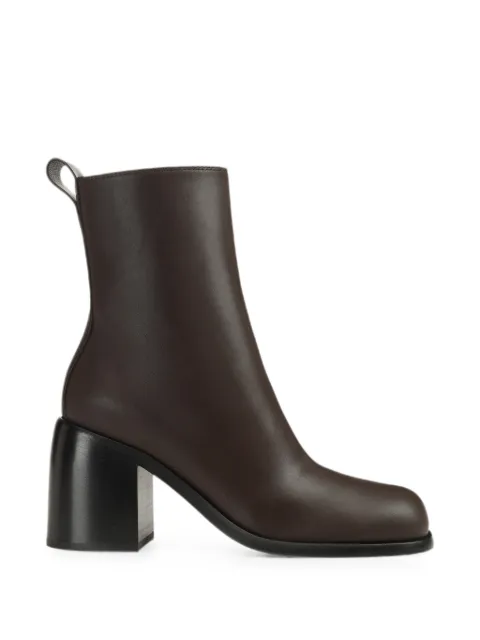 Sergio Rossi botines Flemish de piel